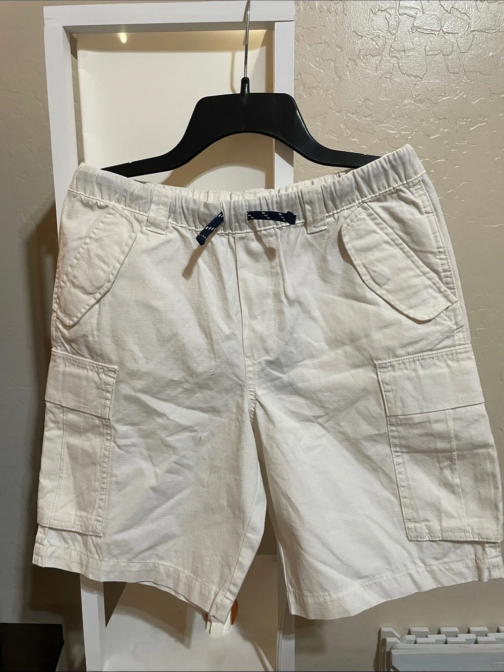 Ralph Lauren Cream Cargo Kids Shorts
